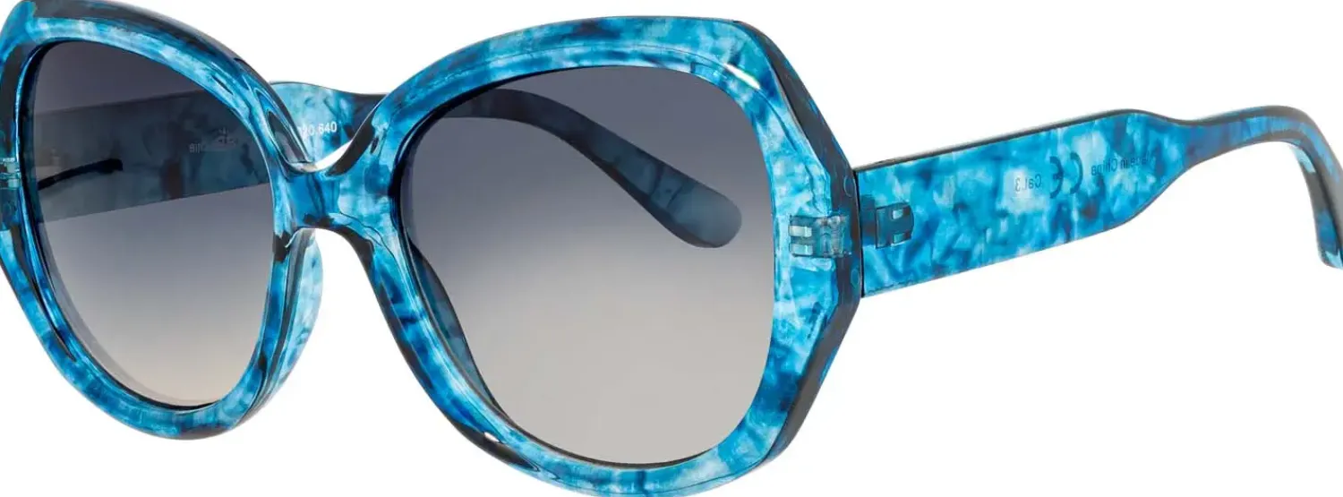 Bijou Brigitte Damen-Sonnenbrillen|Bunte Sonnenbrillen>Sonnenbrille - Blue Marble blau