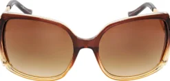 Bijou Brigitte Damen-Sonnenbrillen|Große Sonnenbrillen>Sonnenbrille - Brown Details braun