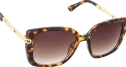 Bijou Brigitte Damen-Sonnenbrillen|Große Sonnenbrillen>Sonnenbrille - Brown Gold braun, gold
