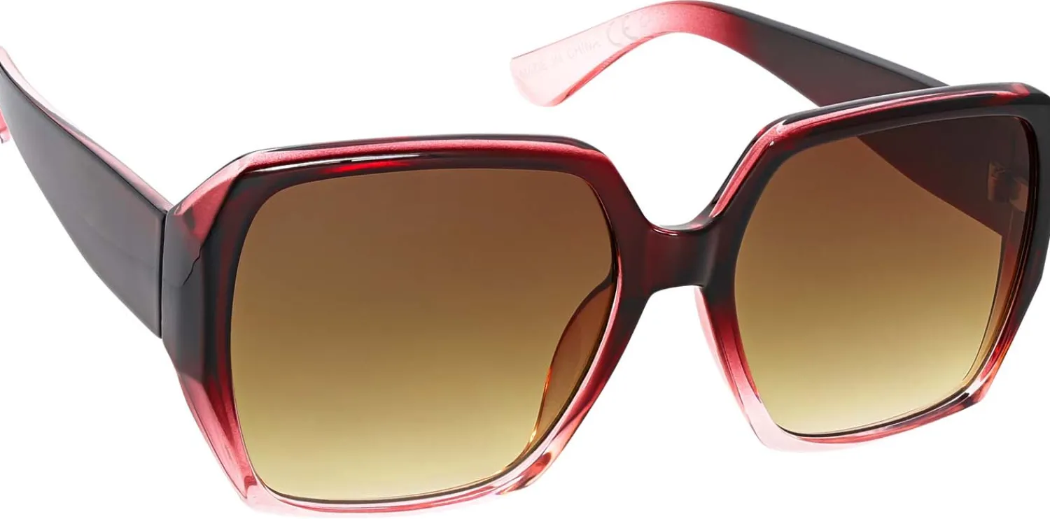 Bijou Brigitte Damen-Sonnenbrillen|Bunte Sonnenbrillen>Sonnenbrille - Brown Gradient braun, pink