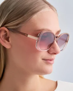 Bijou Brigitte Damen-Sonnenbrillen|Große Sonnenbrillen>Sonnenbrille - Brown Summer braun