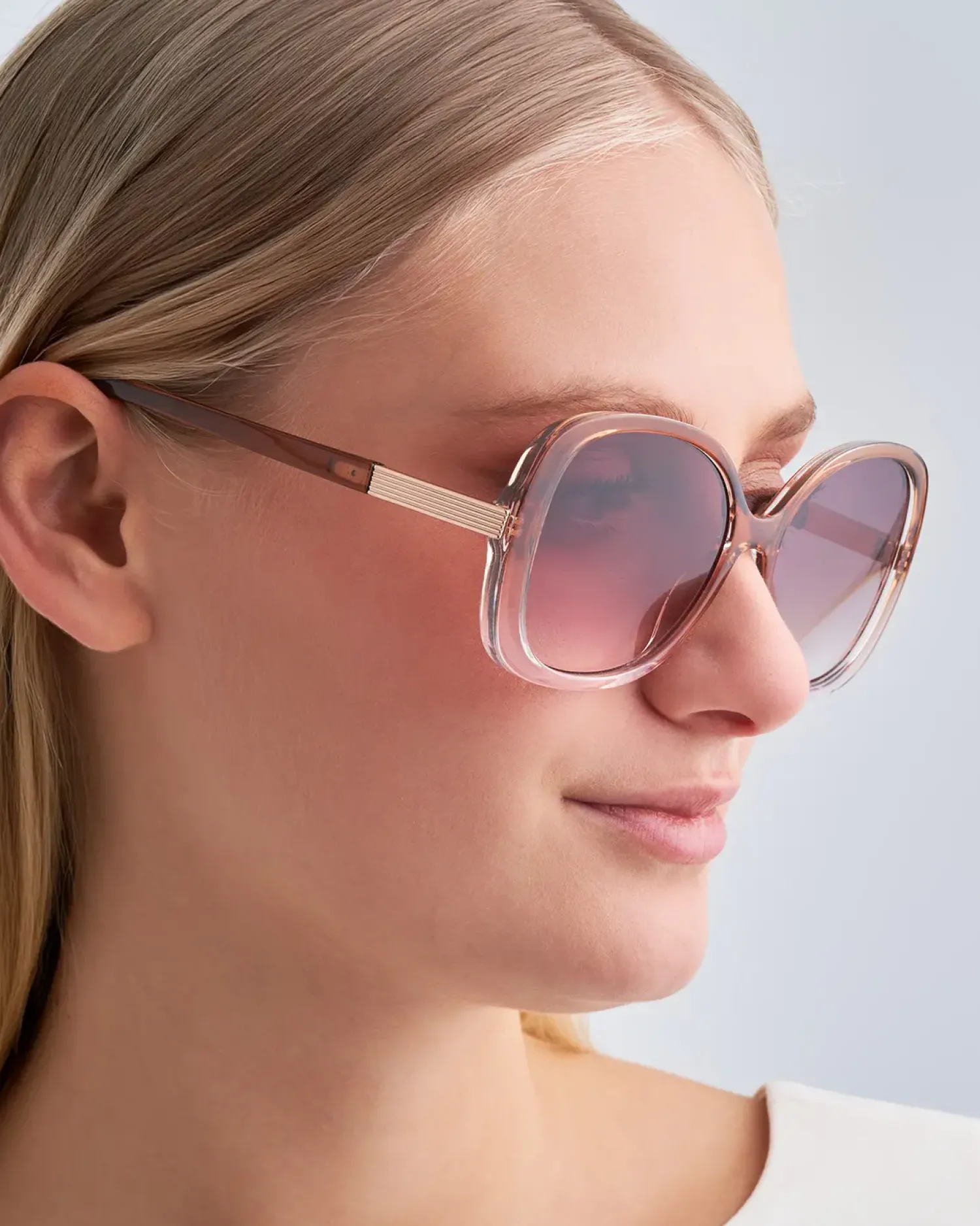 Bijou Brigitte Damen-Sonnenbrillen|Große Sonnenbrillen>Sonnenbrille - Brown Summer braun