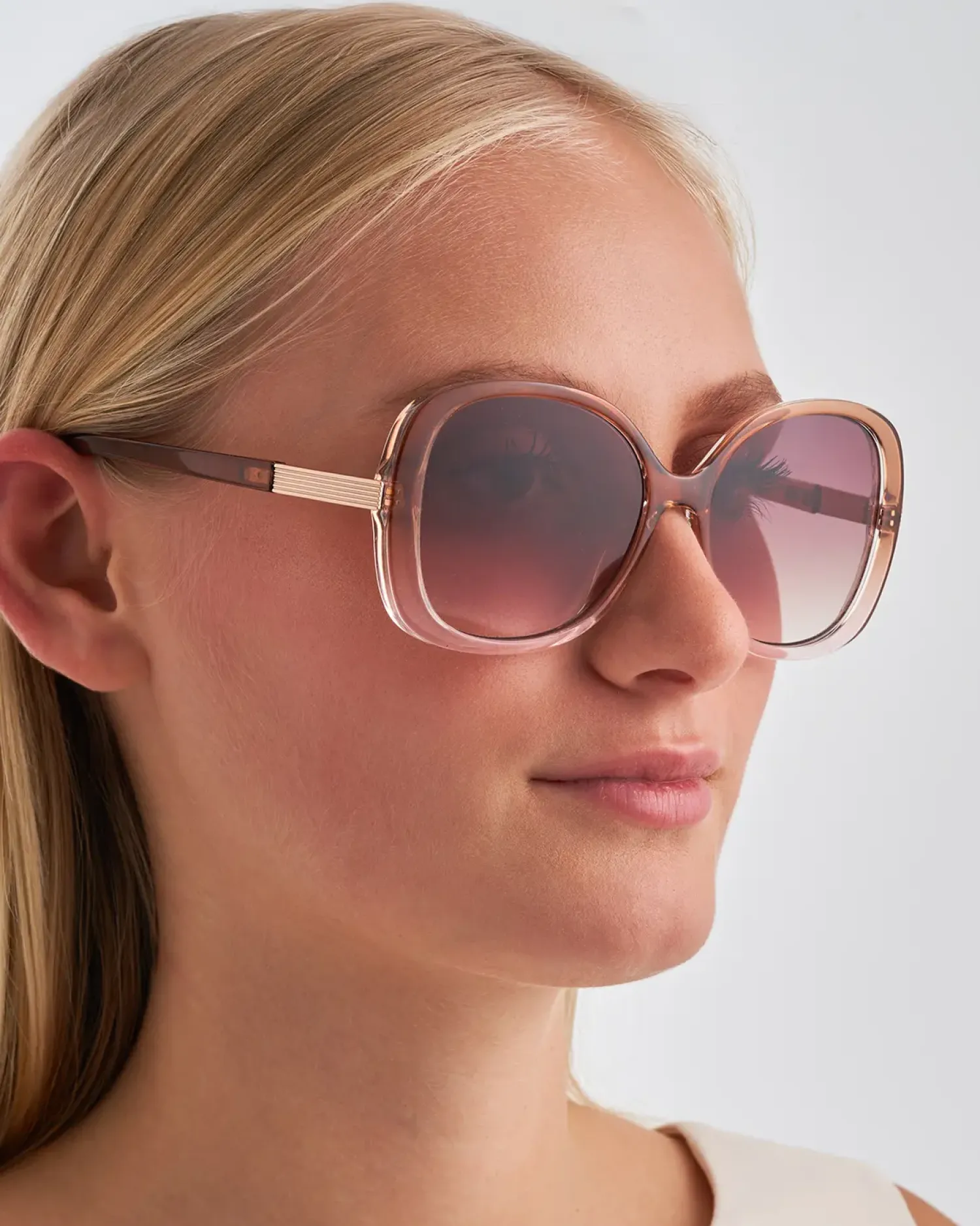 Bijou Brigitte Damen-Sonnenbrillen|Große Sonnenbrillen>Sonnenbrille - Brown Summer braun