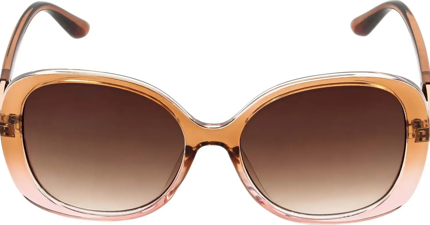 Bijou Brigitte Damen-Sonnenbrillen|Große Sonnenbrillen>Sonnenbrille - Brown Summer braun