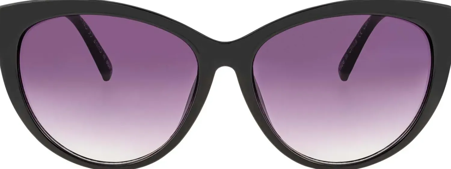 Bijou Brigitte Damen-Sonnenbrillen|Sonnenbrillen Schwarz>Sonnenbrille - Casual Elegance schwarz