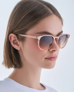 Bijou Brigitte Damen-Sonnenbrillen>Sonnenbrille - Champagne Shine braun, roségold