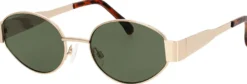 Bijou Brigitte Damen-Sonnenbrillen|Vintage-Sonnenbrillen>Sonnenbrille - Classic Oval gold