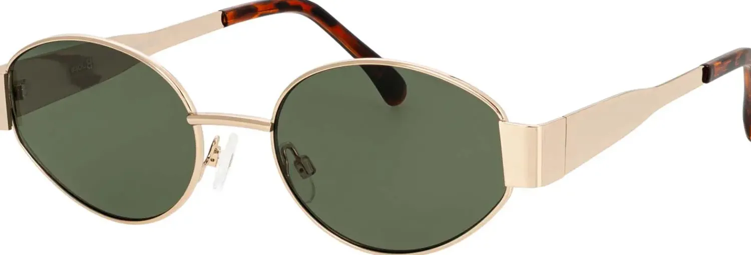 Bijou Brigitte Damen-Sonnenbrillen|Vintage-Sonnenbrillen>Sonnenbrille - Classic Oval gold