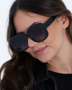 Bijou Brigitte Damen-Sonnenbrillen|Sonnenbrillen Schwarz>Sonnenbrille - Classy Black schwarz