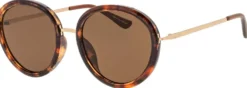 Bijou Brigitte Damen-Sonnenbrillen|Vintage-Sonnenbrillen>Sonnenbrille - Classy Leo braun