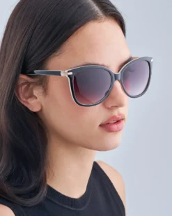 Bijou Brigitte Damen-Sonnenbrillen|Sonnenbrillen Schwarz>Sonnenbrille - Close Sunshine schwarz