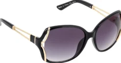 Bijou Brigitte Damen-Sonnenbrillen|Sonnenbrillen Schwarz>Sonnenbrille - Cool Classic schwarz