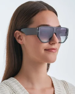 Bijou Brigitte Damen-Sonnenbrillen>Sonnenbrille - Crystal Wave grau