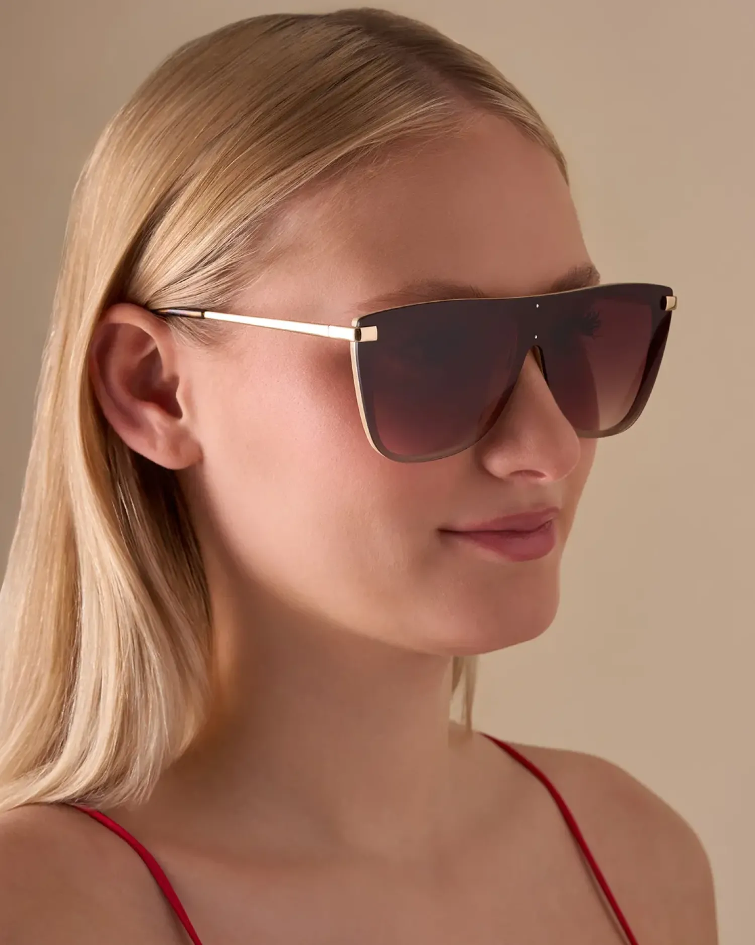 Bijou Brigitte Damen-Sonnenbrillen|Sonnenbrillen Schwarz>Sonnenbrille - Dark Diva schwarz