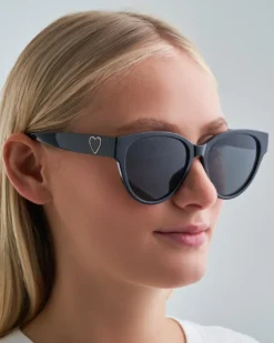 Bijou Brigitte Damen-Sonnenbrillen|Sonnenbrillen Schwarz><noscript><img width=