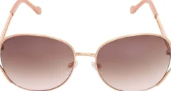 Bijou Brigitte Damen-Sonnenbrillen|Bunte Sonnenbrillen>Sonnenbrille - Elegant Princess rosa, roségold