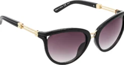 Bijou Brigitte Damen-Sonnenbrillen|Sonnenbrillen Schwarz>Sonnenbrille - Elegant Vacation schwarz