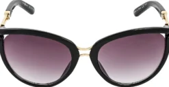 Bijou Brigitte Damen-Sonnenbrillen|Sonnenbrillen Schwarz>Sonnenbrille - Elegant Vacation schwarz