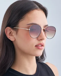 Bijou Brigitte Damen-Sonnenbrillen|Sonnenbrillen Schwarz>Sonnenbrille - Endless Summer schwarz, gold