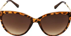 Bijou Brigitte Damen-Sonnenbrillen|Vintage-Sonnenbrillen>Sonnenbrille - Fancy Leo braun, gold