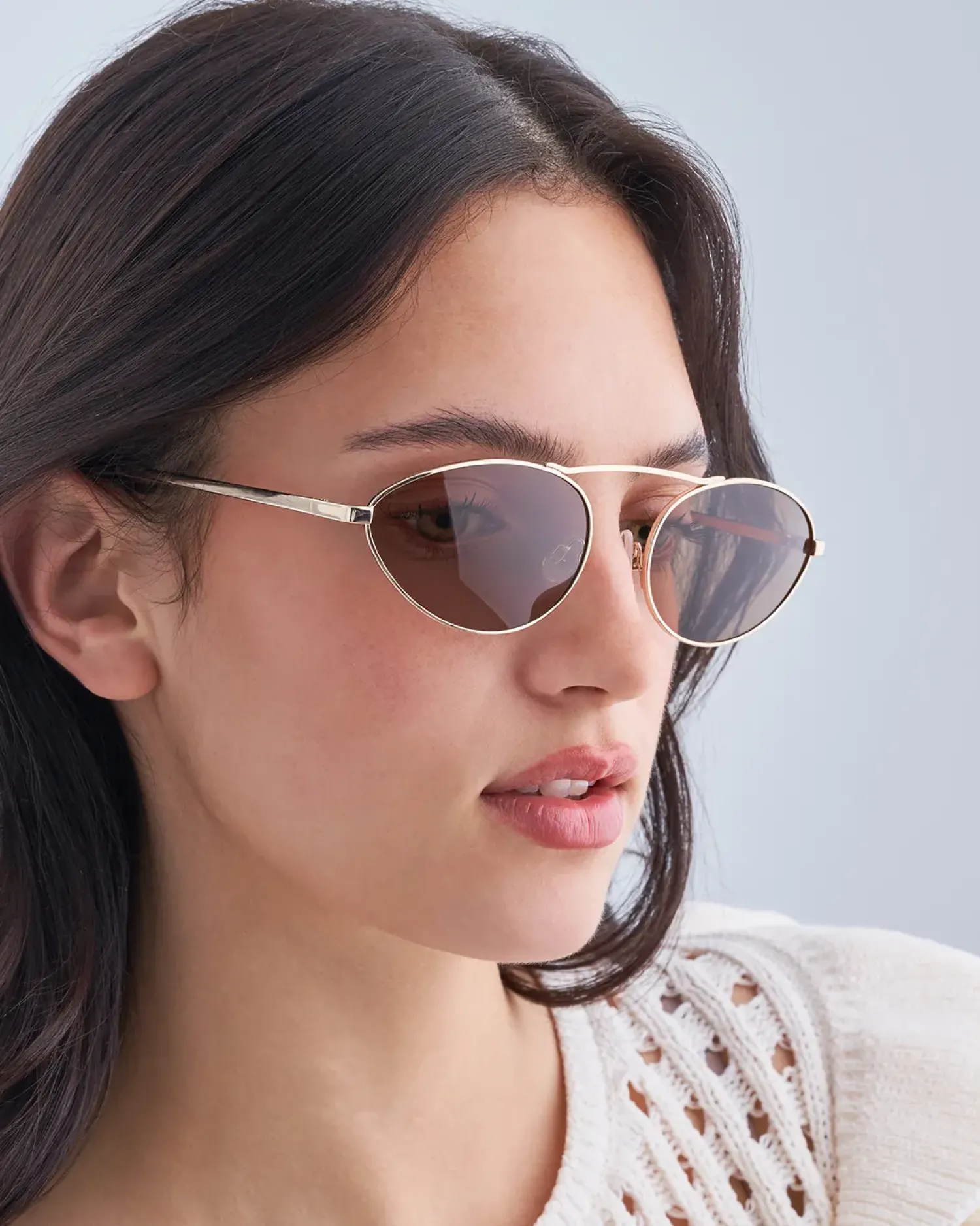 Bijou Brigitte Damen-Sonnenbrillen|Vintage-Sonnenbrillen>Sonnenbrille - Fine Classic gold