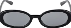 Bijou Brigitte Damen-Sonnenbrillen|Sonnenbrillen Schwarz>Sonnenbrille - Fine Oval schwarz