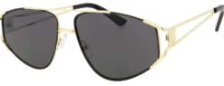 Bijou Brigitte Damen-Sonnenbrillen|Sonnenbrillen Schwarz>Sonnenbrille - Golden Frame schwarz, gold