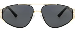 Bijou Brigitte Damen-Sonnenbrillen|Sonnenbrillen Schwarz>Sonnenbrille - Golden Frame schwarz, gold