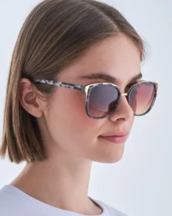 Bijou Brigitte Damen-Sonnenbrillen>Sonnenbrille - Grey Cami gold, grau