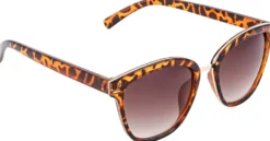 Bijou Brigitte Damen-Sonnenbrillen|Vintage-Sonnenbrillen>Sonnenbrille - Jungle Glam braun