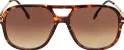 Bijou Brigitte Damen-Sonnenbrillen>Sonnenbrille - Leo Chic braun