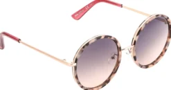 Bijou Brigitte Damen-Sonnenbrillen>Sonnenbrille - Leo Circle gold, grau