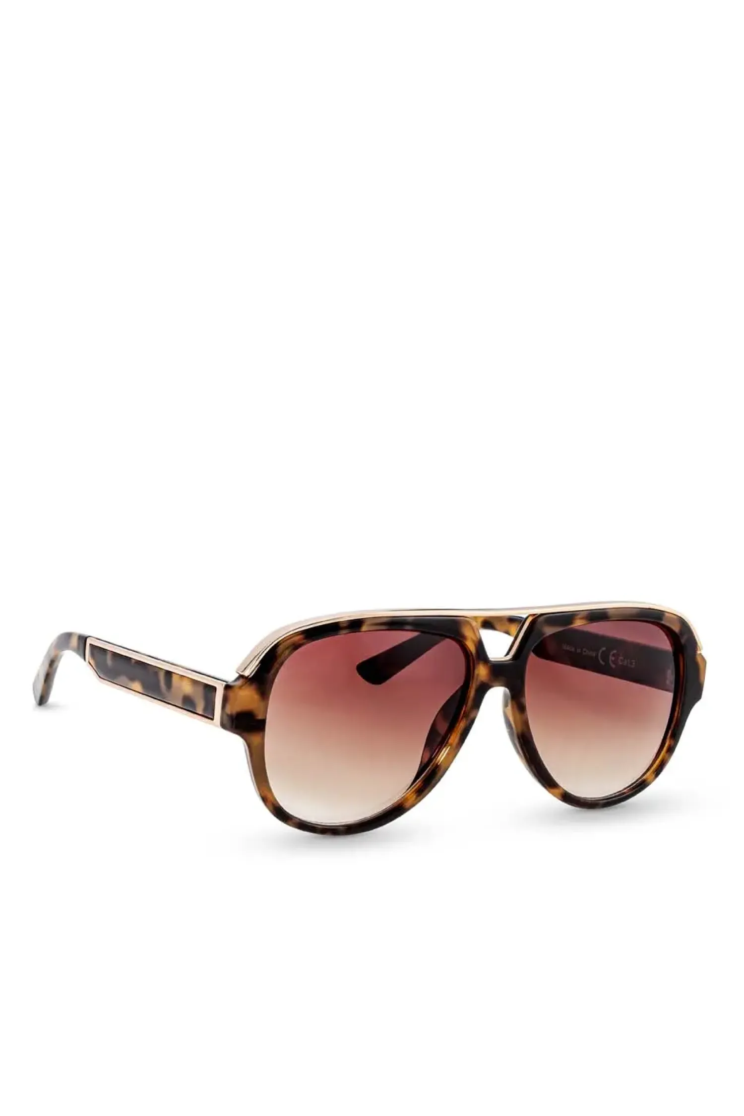 Bijou Brigitte Damen-Sonnenbrillen>Sonnenbrille - Leo Statement braun