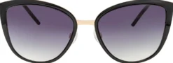 Bijou Brigitte Damen-Sonnenbrillen|Sonnenbrillen Schwarz>Sonnenbrille - Lovely Glam schwarz