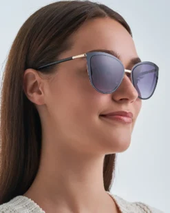 Bijou Brigitte Damen-Sonnenbrillen|Sonnenbrillen Schwarz>Sonnenbrille - Lovely Glam schwarz