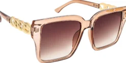 Bijou Brigitte Damen-Sonnenbrillen|Große Sonnenbrillen>Sonnenbrille - Monaco Vibe braun, gold