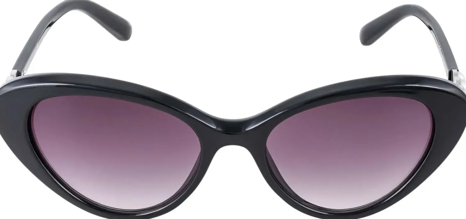 Bijou Brigitte Damen-Sonnenbrillen|Sonnenbrillen Schwarz>Sonnenbrille - Pearly Black schwarz