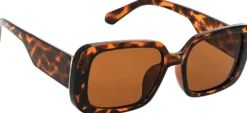 Bijou Brigitte Damen-Sonnenbrillen|Vintage-Sonnenbrillen>Sonnenbrille - Square Leo braun