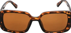 Bijou Brigitte Damen-Sonnenbrillen|Vintage-Sonnenbrillen>Sonnenbrille - Square Leo braun