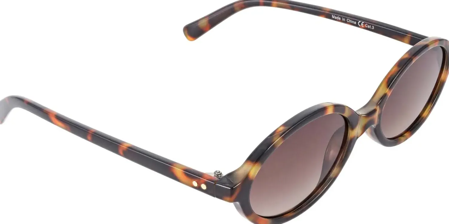 Bijou Brigitte Damen-Sonnenbrillen|Vintage-Sonnenbrillen>Sonnenbrille - Wild Oval braun