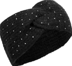 Bijou Brigitte Mützen & Stirnbänder>Stirnband - Black Sparkle schwarz
