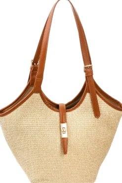 Bijou Brigitte Handtaschen>Tasche - Beige Straw beige, braun