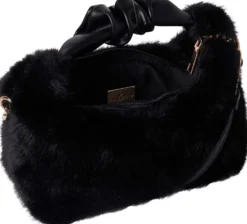 Bijou Brigitte Handtaschen>Tasche - Black Fur schwarz