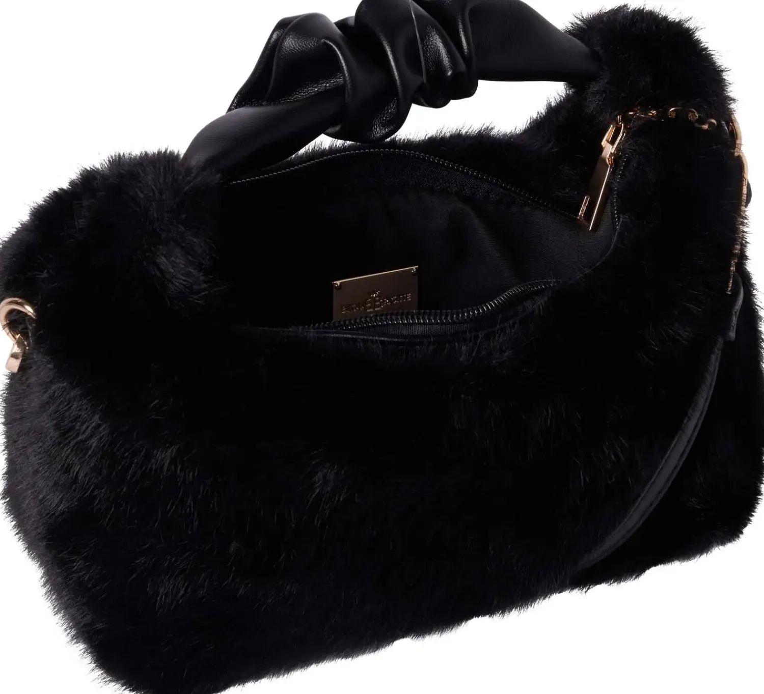 Bijou Brigitte Handtaschen>Tasche - Black Fur schwarz