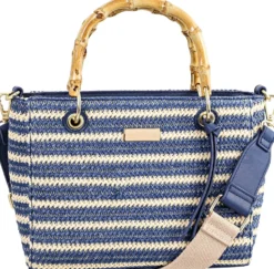 Bijou Brigitte Handtaschen>Tasche - Blue Bamboo beige, blau