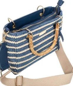 Bijou Brigitte Handtaschen>Tasche - Blue Bamboo beige, blau