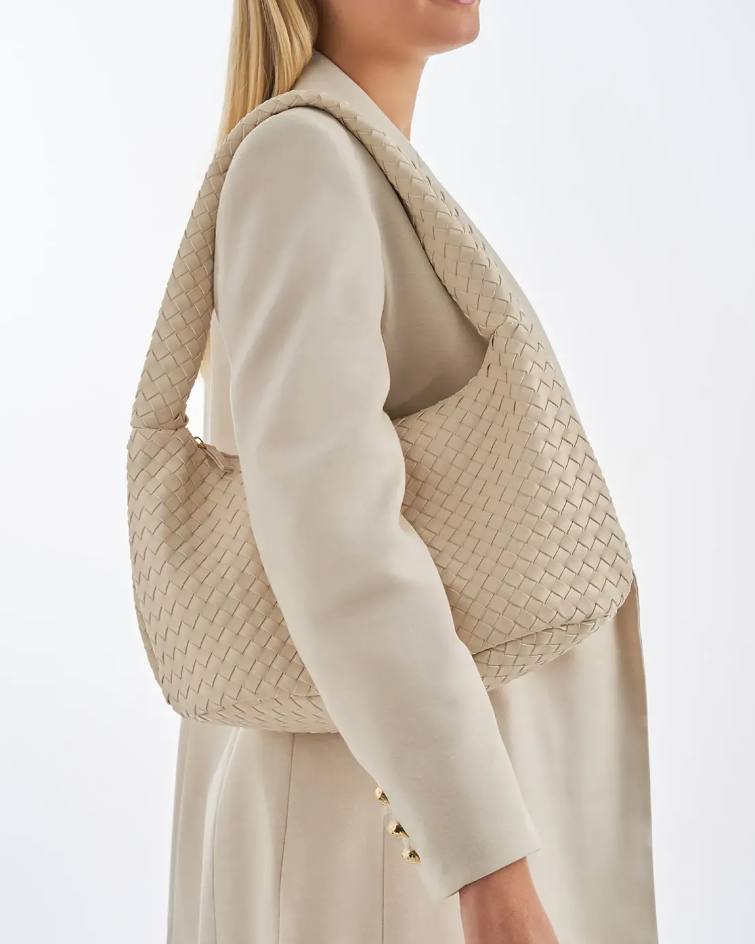 Bijou Brigitte Handtaschen>Tasche - Braided beige