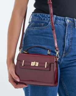Bijou Brigitte Handtaschen|Kleine Taschen>Tasche - Dark Wine rot