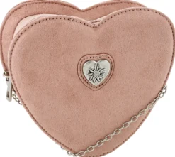 Bijou Brigitte Handtaschen|Taschen Silber>Tasche - Edelweiss Heart rosa, silber