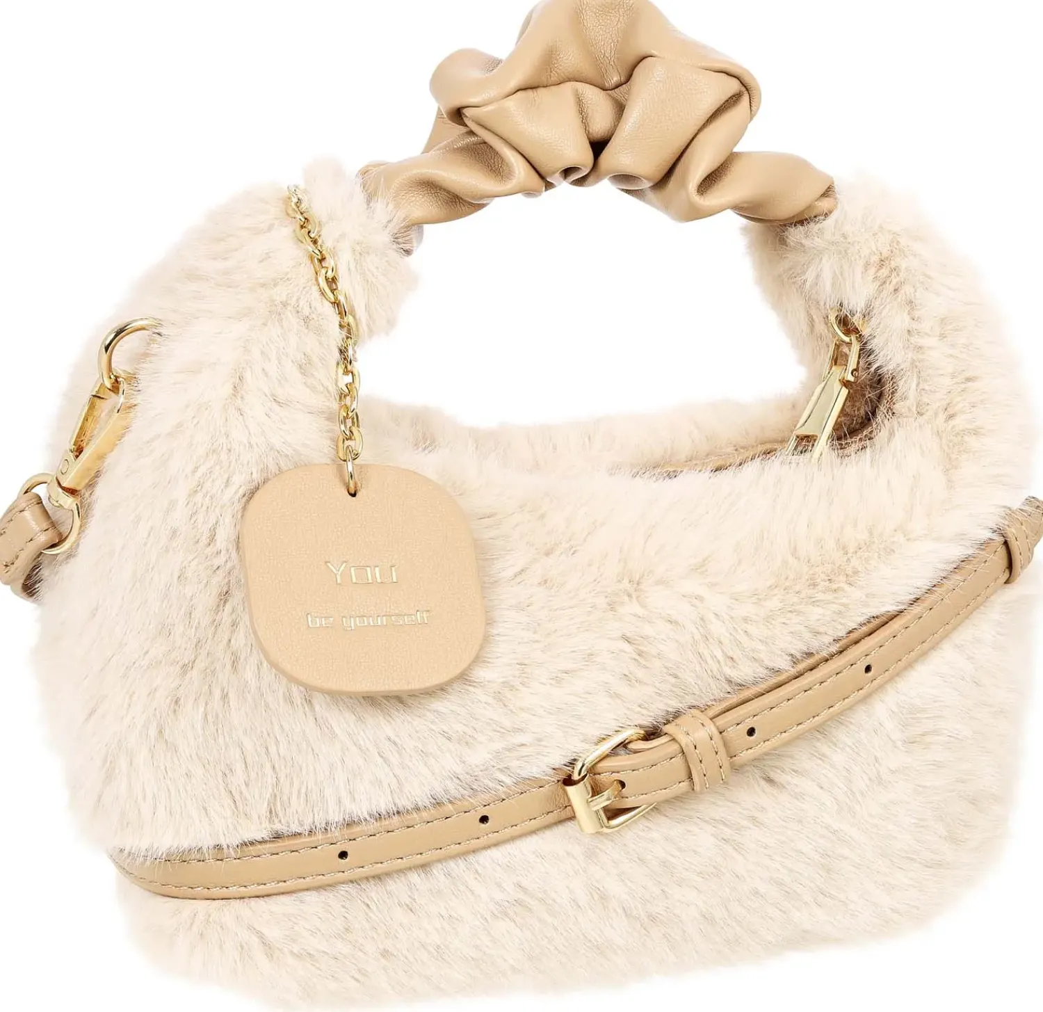 Bijou Brigitte Handtaschen|Kleine Taschen>Tasche - Fluffy Fabulosity beige
